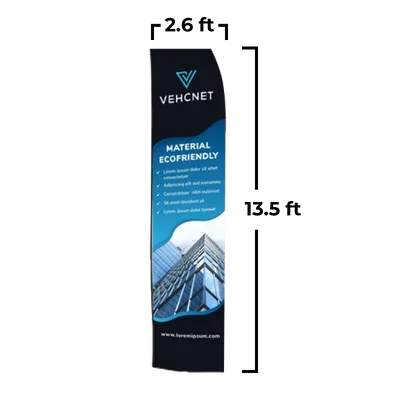 2.6 ft x 13.5 ft - Custom Ribbons Now