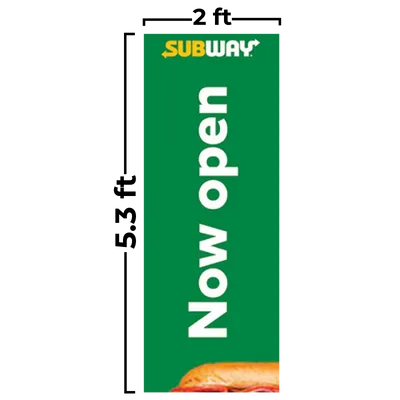 2 ft  x 5.3 ft - Custom Ribbons Now