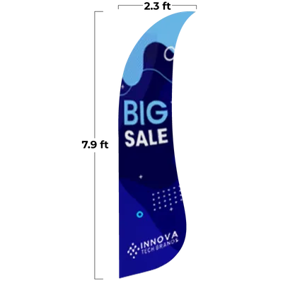 2.3 ft x 7.9 ft - Custom Ribbons Now