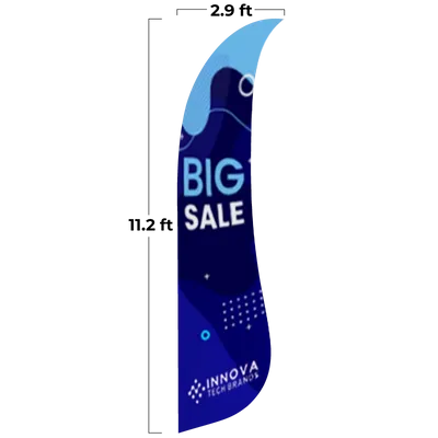 2.9 ft x 11.2 ft - Custom Ribbons Now