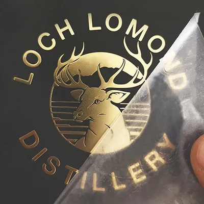 Metallic Sticker - Custom Ribbons Now