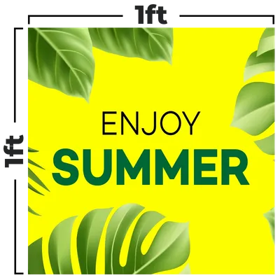 1 ft x 1 ft - Custom Ribbons Now