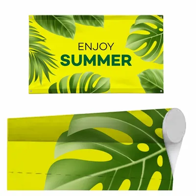 Top & Bottom Pole Pocket - Custom Ribbons Now