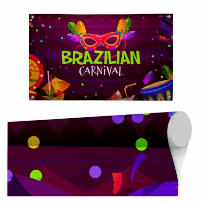 Top & Bottom Pole Pocket - Custom Ribbons Now