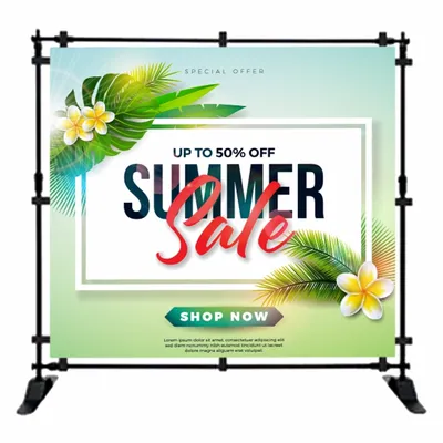 Velcro Attachment On All 4 Sides - Custom Ribbons Now