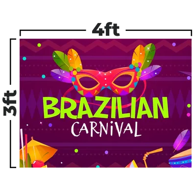 4 x 3 ft - Custom Ribbons Now