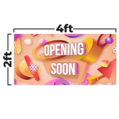 4 x 2 ft - Custom Ribbons Now