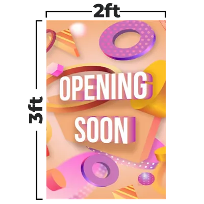 2 ft x 3 ft - Custom Ribbons Now