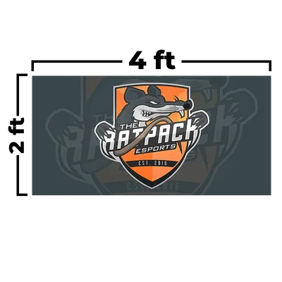 4 x 2 ft - Custom Ribbons Now