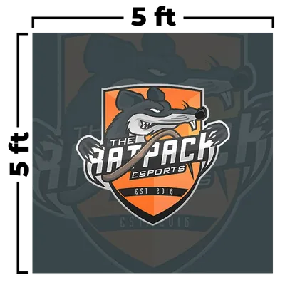 5 x 5 ft - Custom Ribbons Now