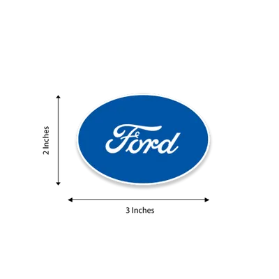 3 in x 2 in - Custom Ribbons Now