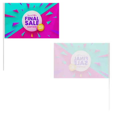 Single Side - Custom Ribbons Now