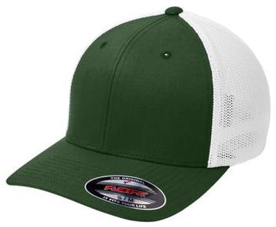 Forest Green/ White Forest Green/ White - Custom Ribbons Now