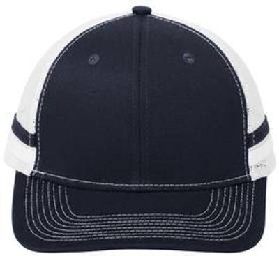 Rich Navy/ Rich Navy/ White Rich Navy/ Rich Navy/ White - Custom Ribbons Now