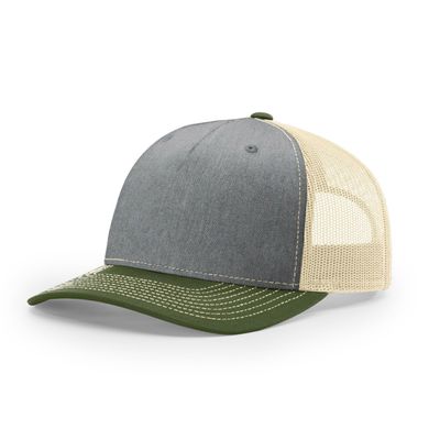 HEATHER GRAY/BIRCH/ARMY OLIVE HEATHER GRAY/BIRCH/ARMY OLIVE - Custom Ribbons Now