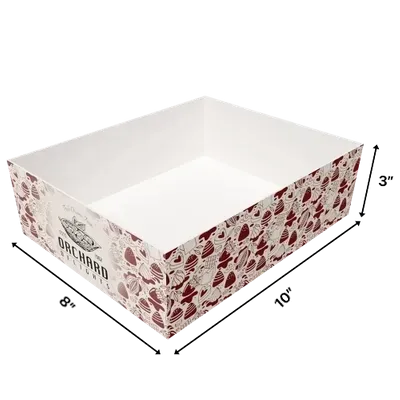 10 in x 8 in x 3 in 10 in x 8 in x 3 in - Custom Ribbons Now