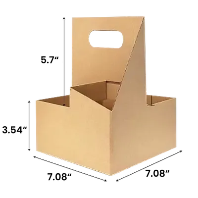 4 Cup Carrier 4 Cup Carrier - Custom Ribbons Now