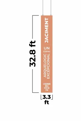 3.3 ft x 32.8 ft - Custom Ribbons Now