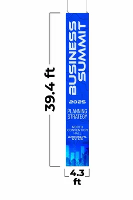 4.3 ft x 39.4 ft - Custom Ribbons Now