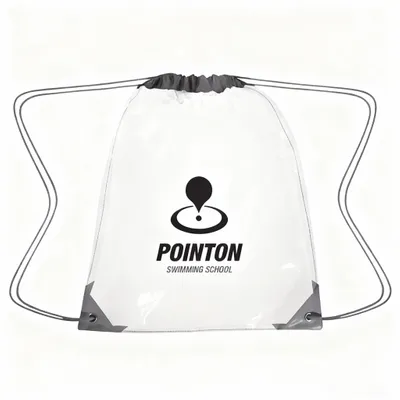 Clear - Grey - Custom Ribbons Now