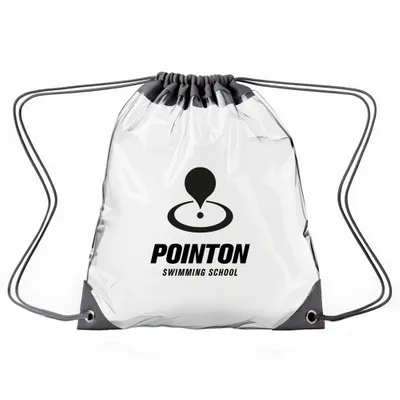 Clear - Grey - Custom Ribbons Now