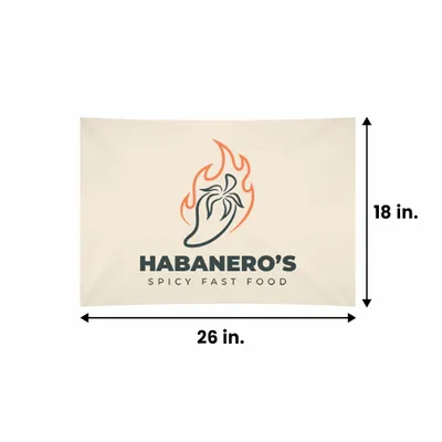 26 in. x 18 in. - Custom Ribbons Now