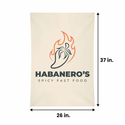 26 in. x 37 in. - Custom Ribbons Now