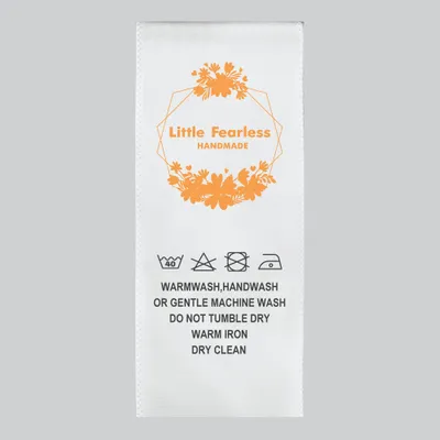 Satin Label - Custom Ribbons Now