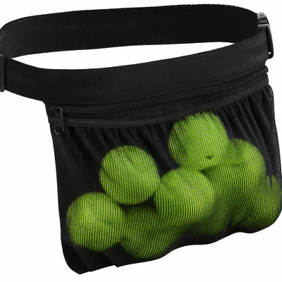 Mesh Tennis Ball Bag - Custom Ribbons Now