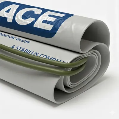 PE Plastic (Retractable) - Custom Ribbons Now