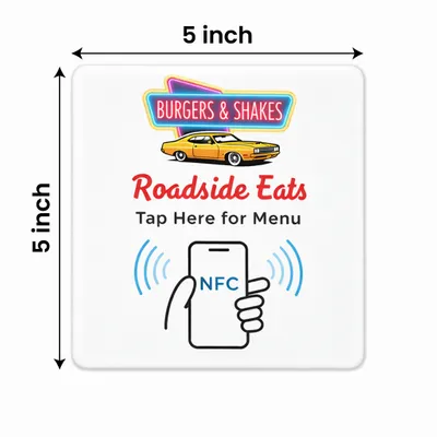 5 x 5 in - Custom Ribbons Now