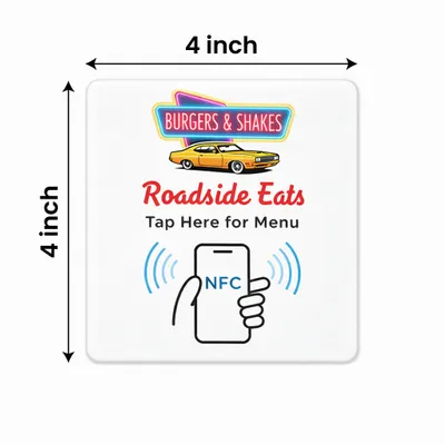 4 x 4 in - Custom Ribbons Now