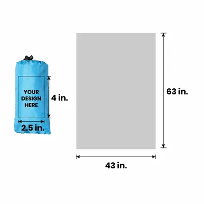 43in x 63in - Custom Ribbons Now