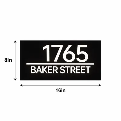 8 in × 16 in - Custom Ribbons Now