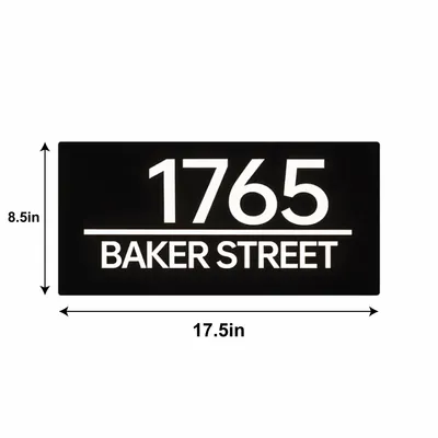 8.5 in × 17.5 in - Custom Ribbons Now