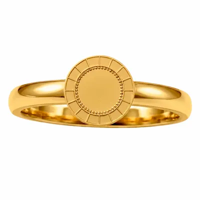 24K Glossy Gold Plating - Custom Ribbons Now