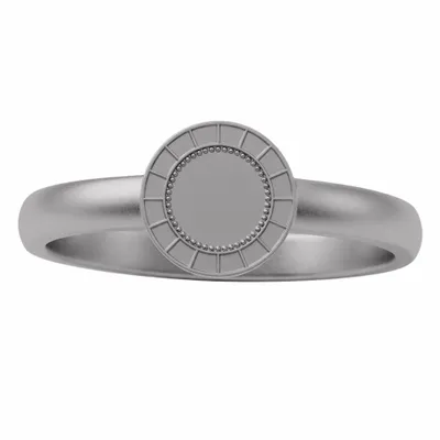 Matte Nickel Plating - Custom Ribbons Now