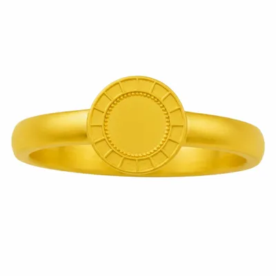 Matte Yellow Plating - Custom Ribbons Now