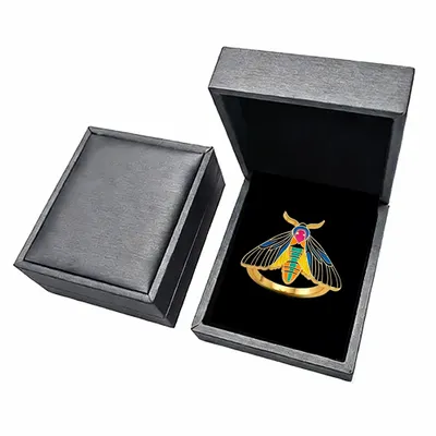 Silver PU Box - Custom Ribbons Now