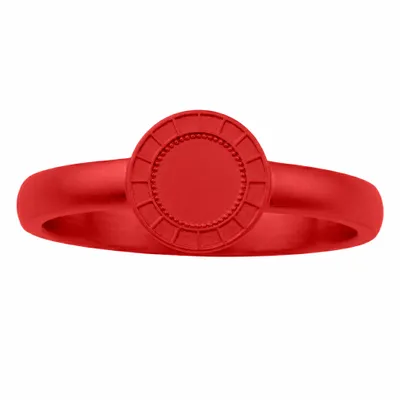 Matte Red Plating - Custom Ribbons Now