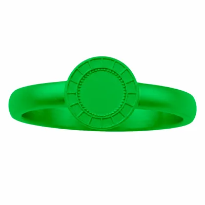 Matte Green Plating - Custom Ribbons Now