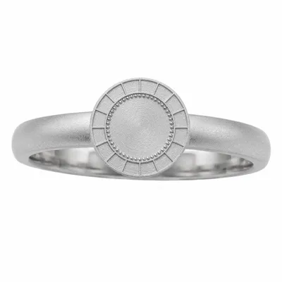 Matte Silver Plating - Custom Ribbons Now