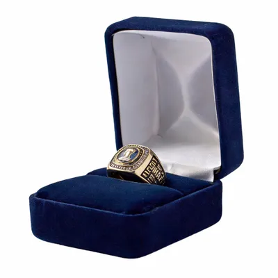 Blue Velvet Box - Custom Ribbons Now