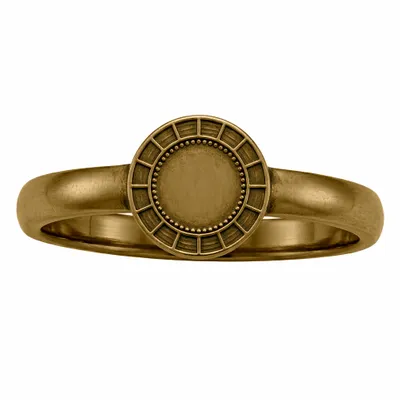 Antique Gold Plating - Custom Ribbons Now