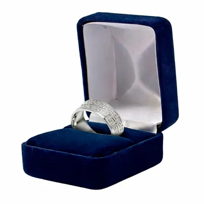 Blue Velvet Box - Custom Ribbons Now