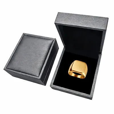 Silver PU Box - Custom Ribbons Now