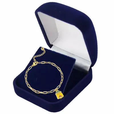 Blue Velvet Box - Custom Ribbons Now