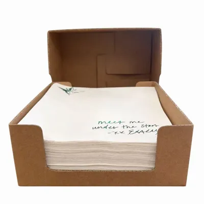 Napkin Holder Box - Custom Ribbons Now