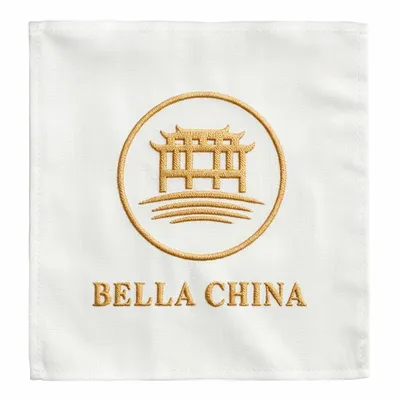 Embossed Cloth Napkin - Custom Ribbons Now