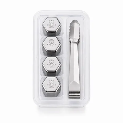 4-Pack Box Set with Tongs - Custom Ribbons Now
